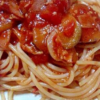 なすとベーコンの★イタリアンパスタ★私風